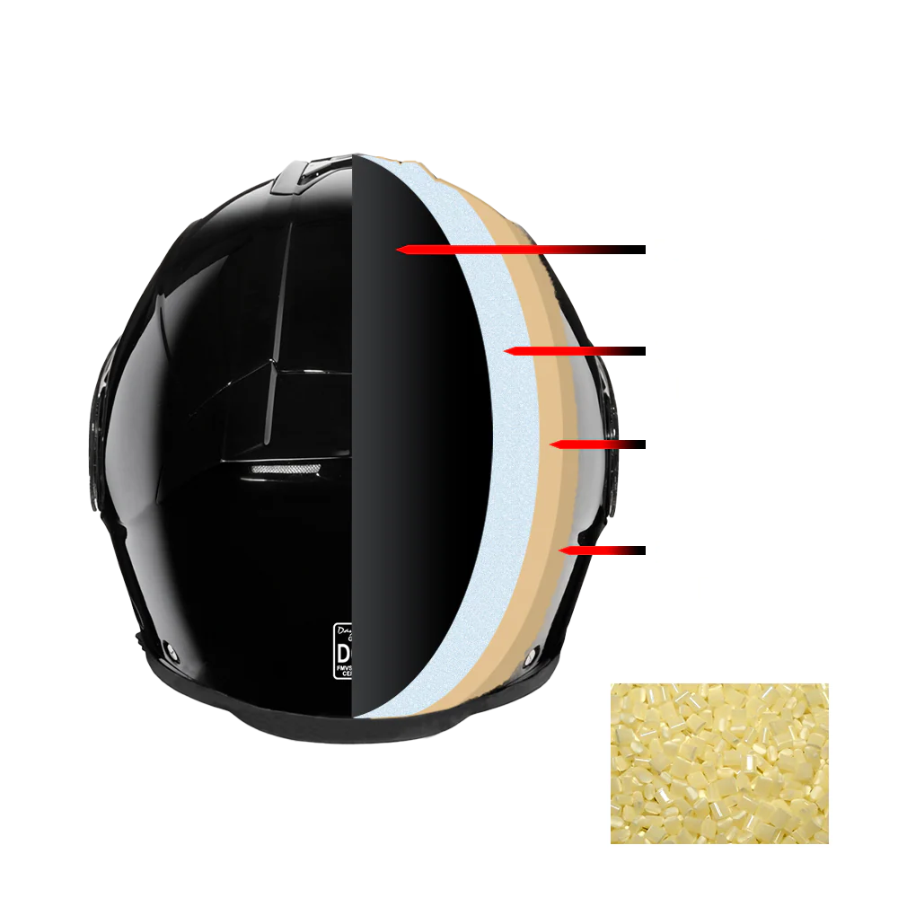 D.O.T. & ECE Daytona Glide- Hi-Gloss Black - Image 9