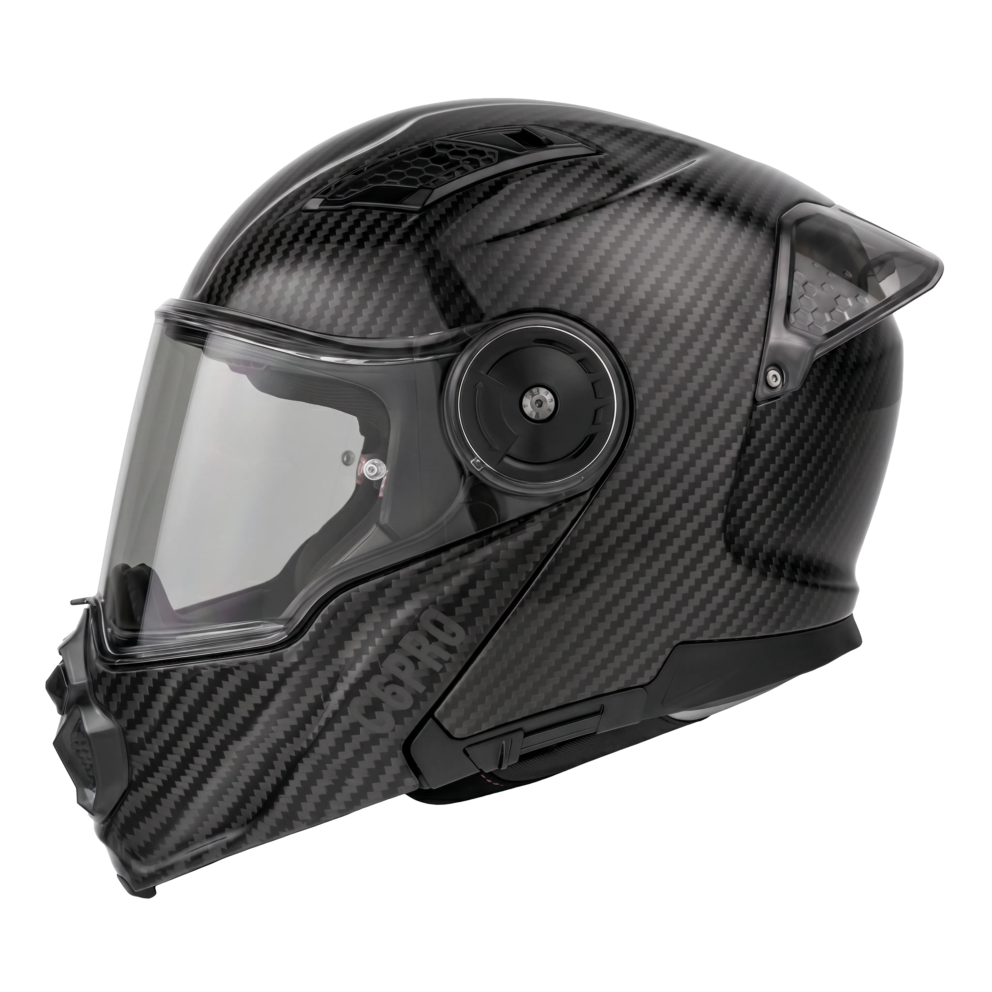 D.O.T. & ECE Daytona C6 PRO- Grey Carbon Fiber - Image 3