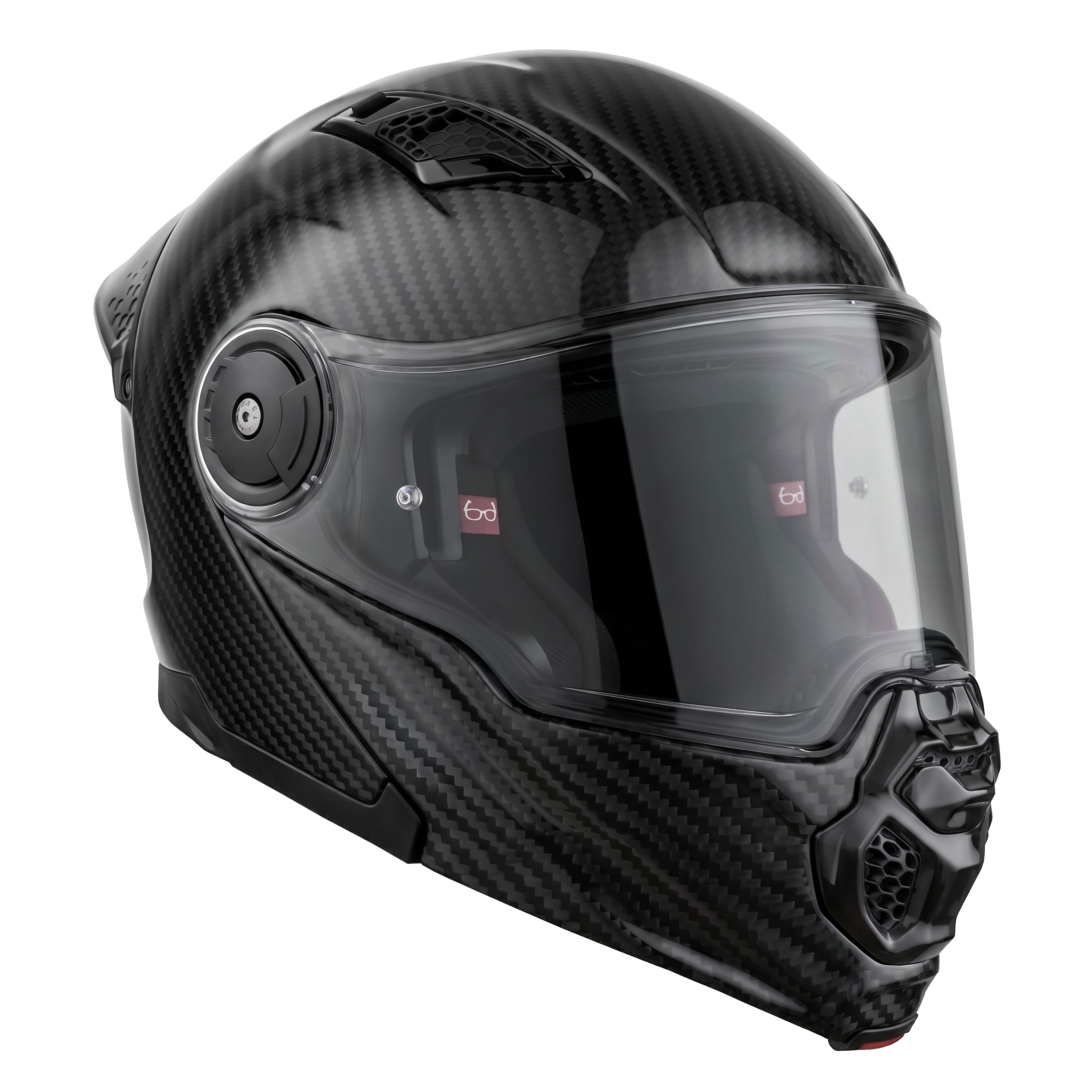 D.O.T. & ECE Daytona C6 PRO- Grey Carbon Fiber - Image 6
