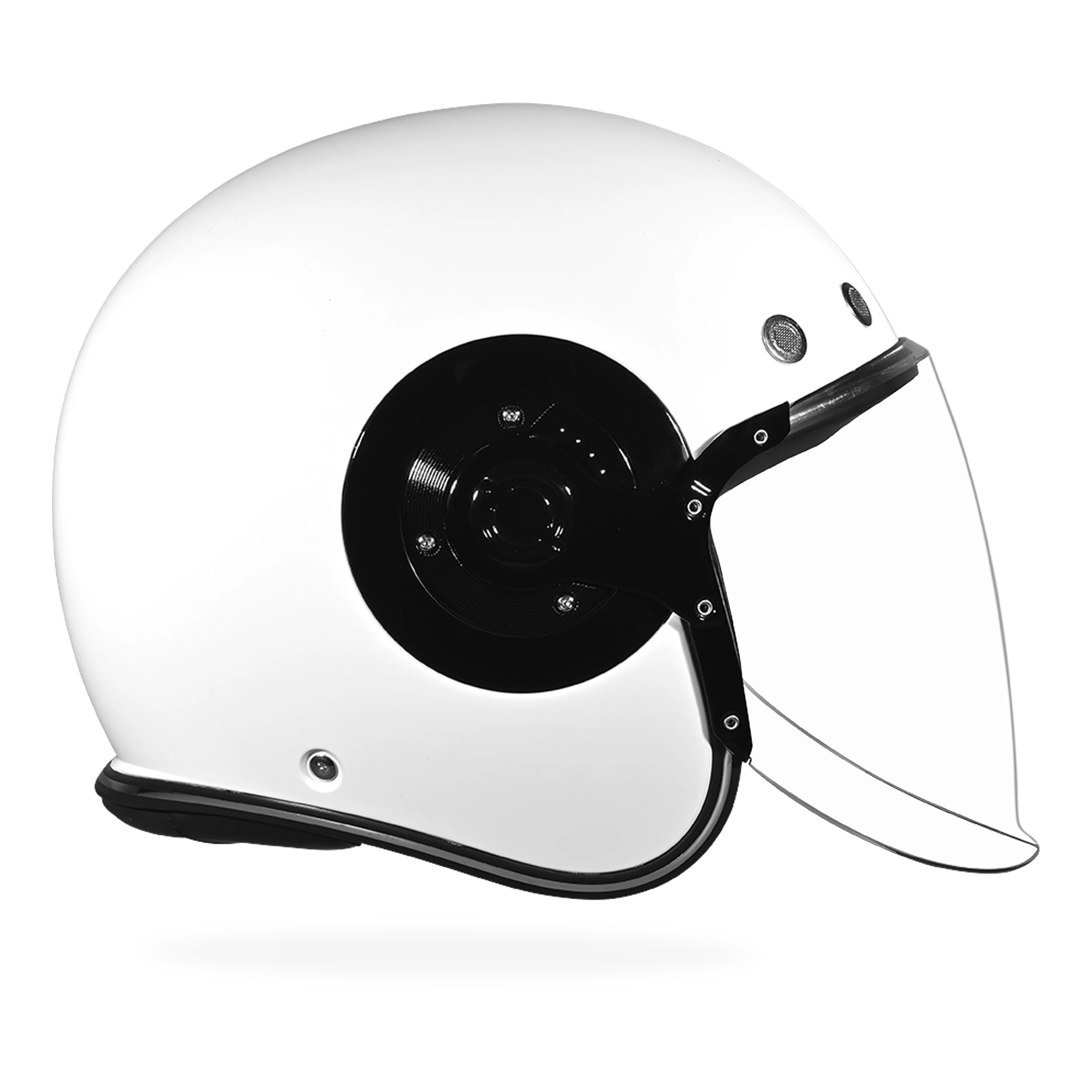 D.O.T. & ECE Daytona Retro Jet- Hi-Gloss White - Image 4