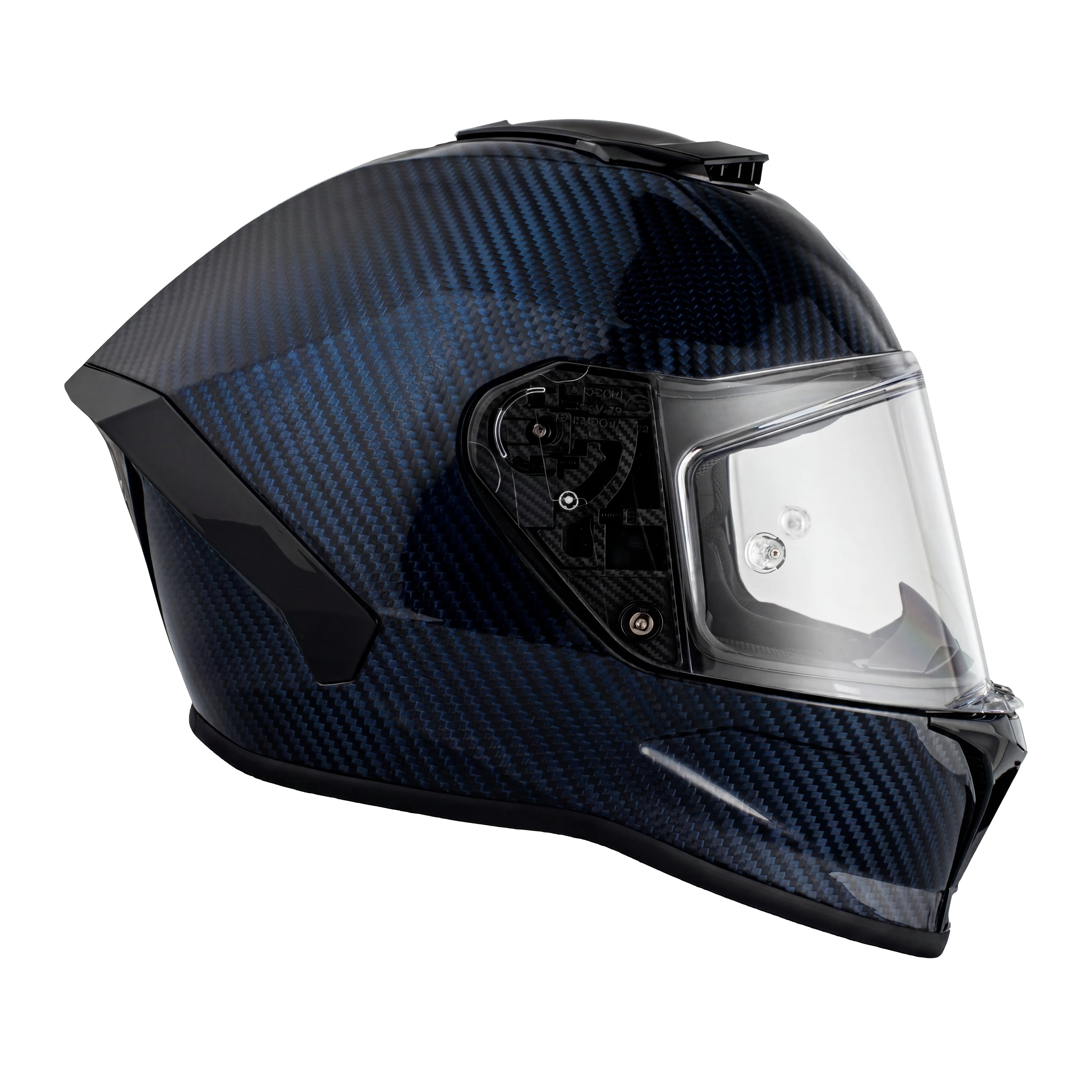 D.O.T. & ECE Daytona Viper- Blue Carbon Fiber - Image 5