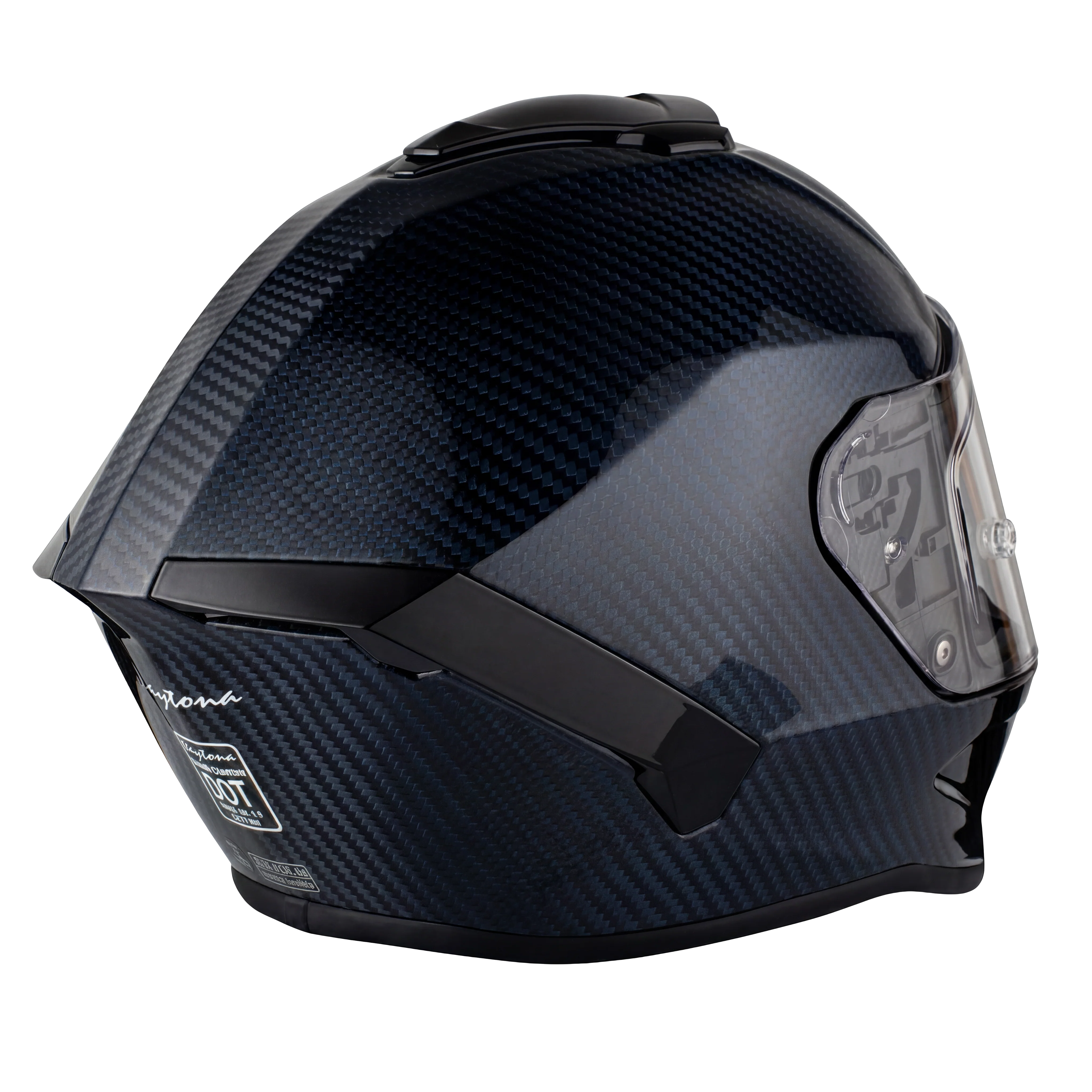 D.O.T. & ECE Daytona Viper- Blue Carbon Fiber - Image 6