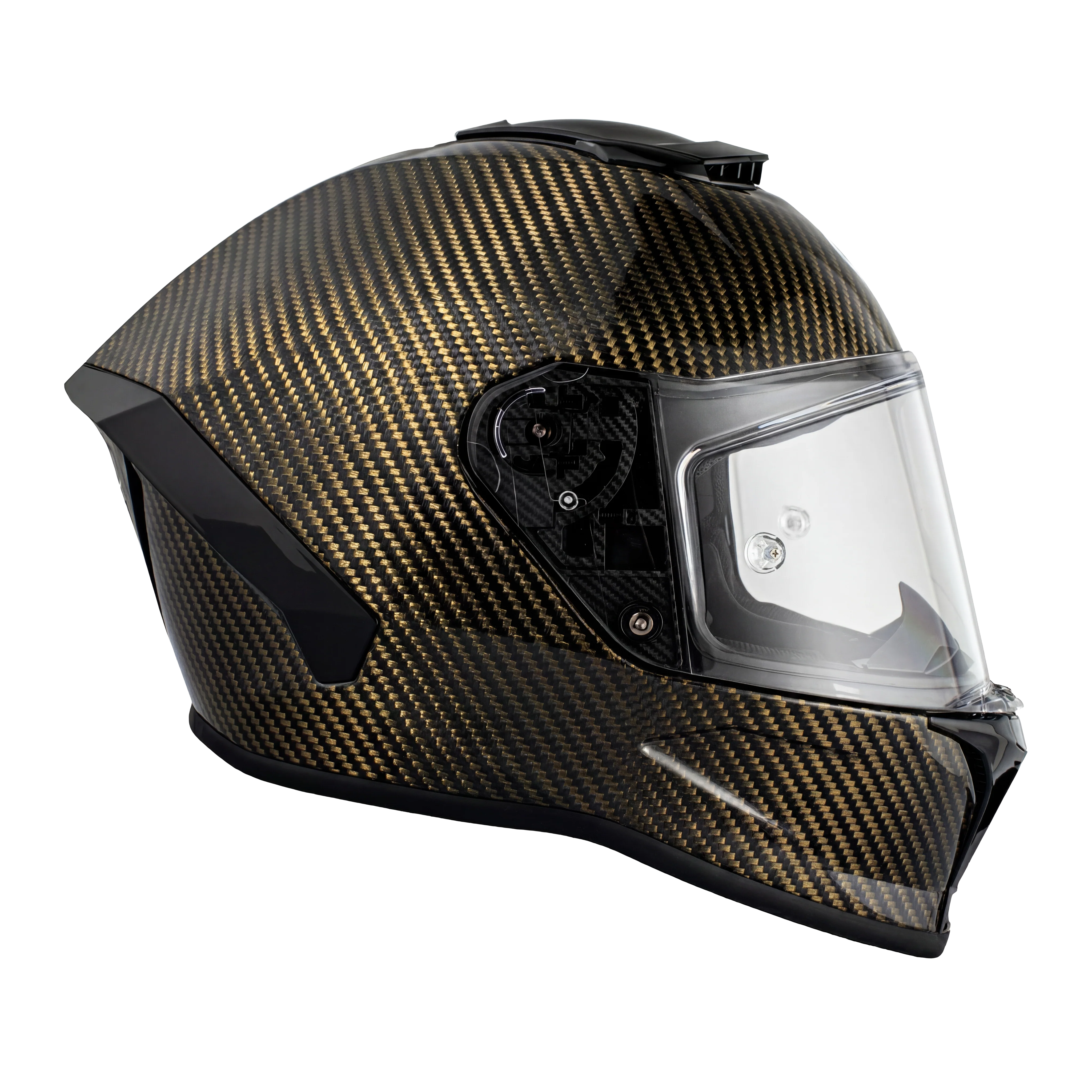 D.O.T. & ECE Daytona Viper- Gold Carbon Fiber - Image 5