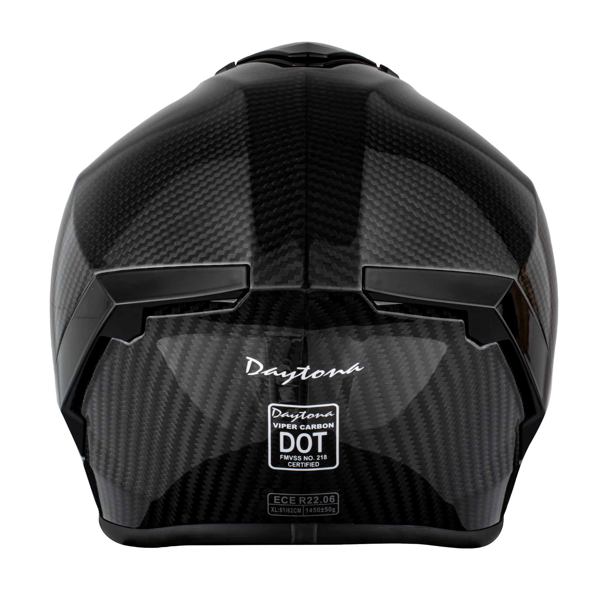 D.O.T. & ECE Daytona Viper- Grey Carbon Fiber - Image 4