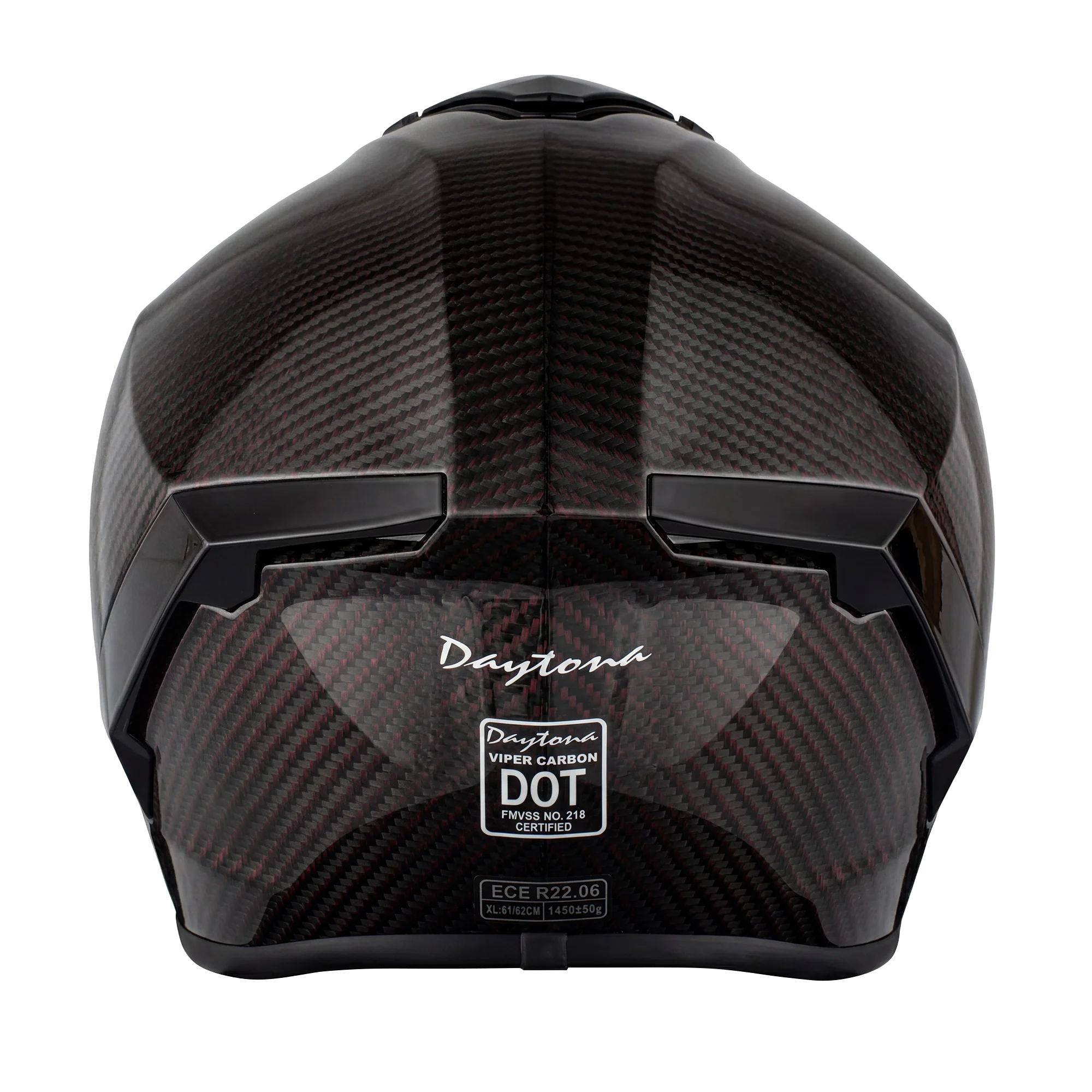 D.O.T. & ECE Daytona Viper- Red Carbon Fiber - Image 4