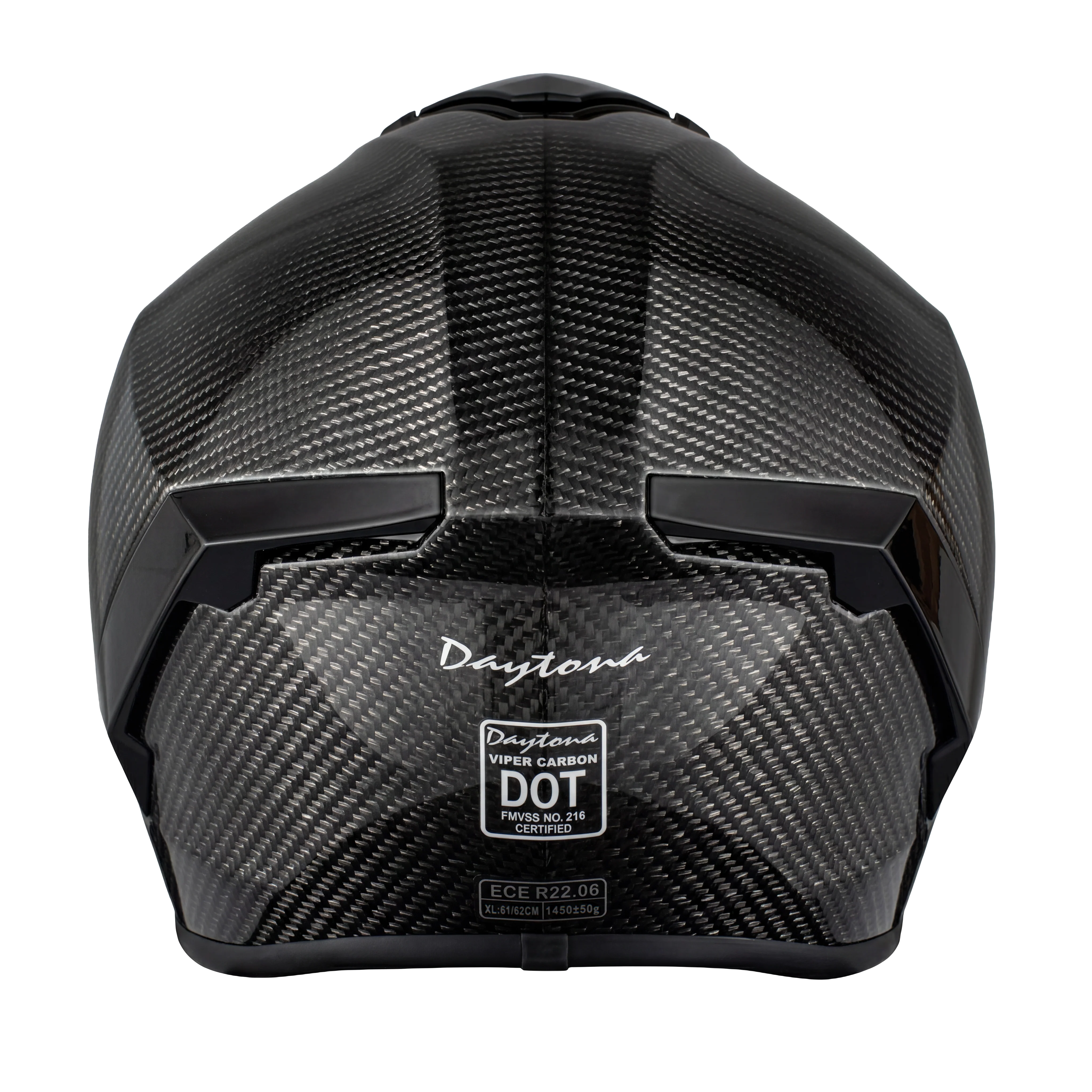 D.O.T. & ECE Daytona Viper- Silver Carbon Fiber - Image 4