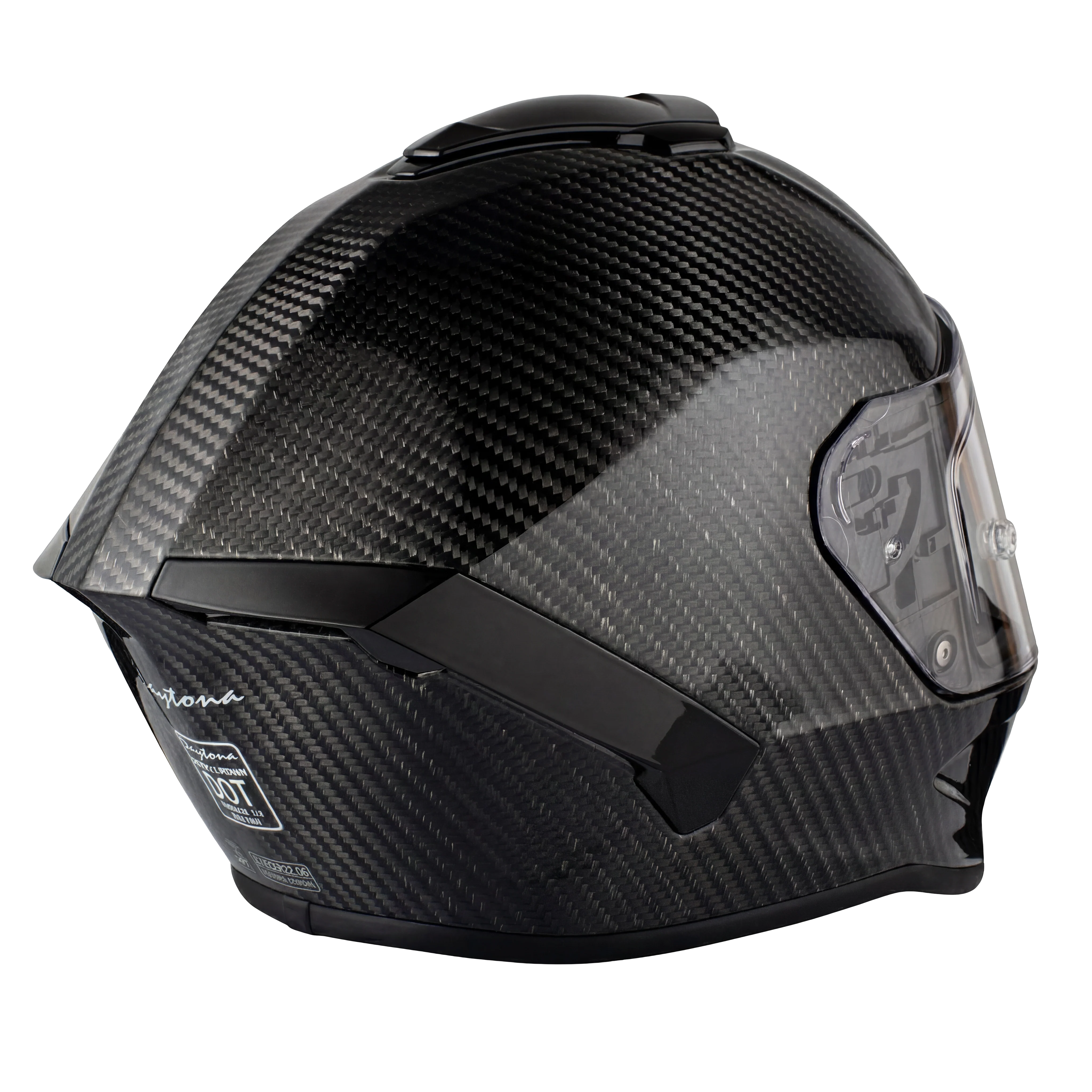 D.O.T. & ECE Daytona Viper- Silver Carbon Fiber - Image 6