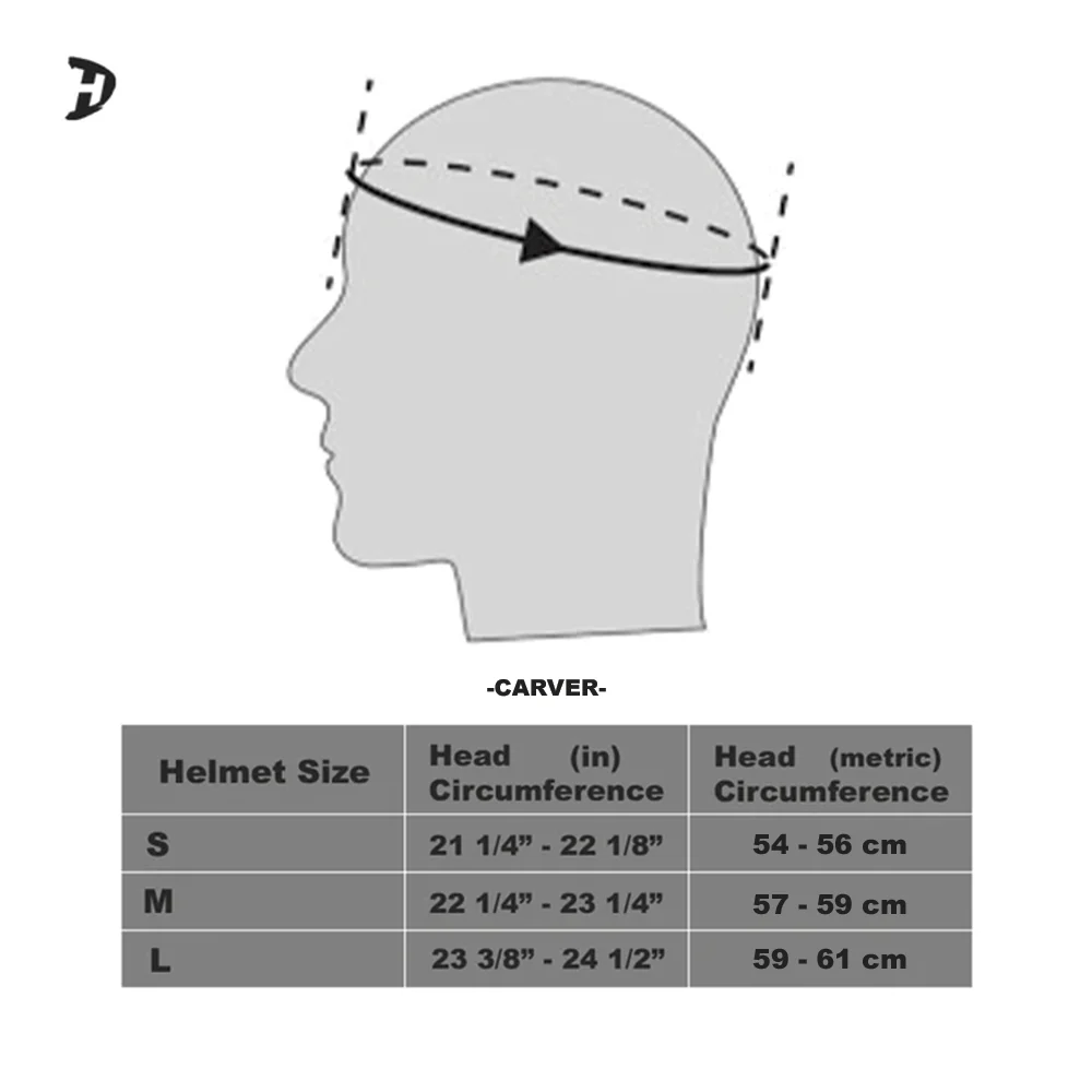 Daytona Carver Ski Helmet - Adjustable Ski Helmet for Men, Women & Youth - Dull Grey with Anti-Fog Visor - Image 14
