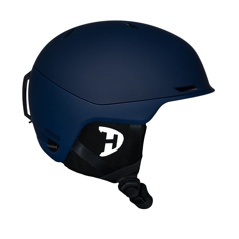 Daytona Steeze Snowboard Helmet - Adjustable Helmet for Men, Women & Youth - Dull Blue Finish