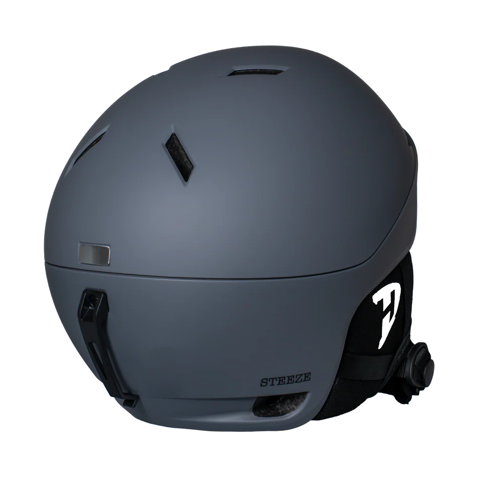 Daytona Steeze Snowboard Helmet - Adjustable Helmet for Men, Women & Youth - Dull Grey Finish - Image 4