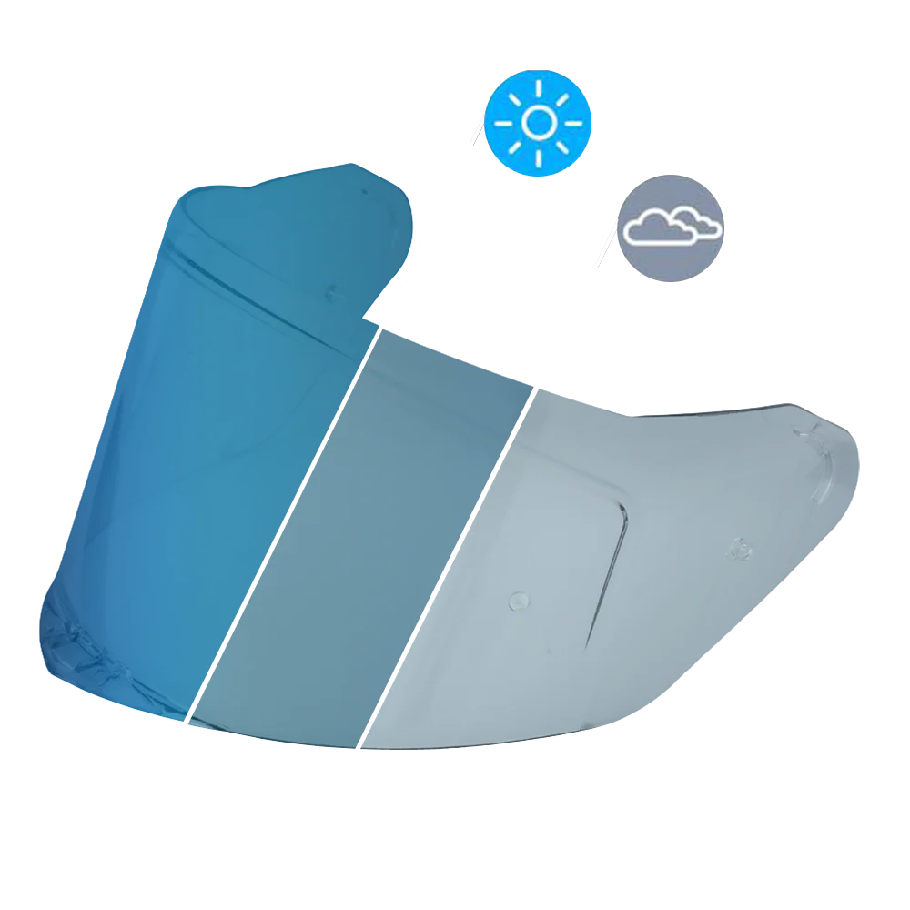 Viper Shield Outer- Photochromic Blue