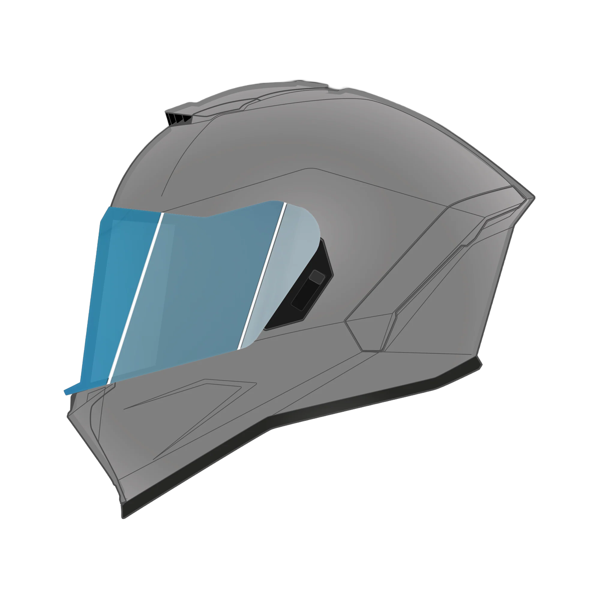 Viper Shield Outer- Photochromic Blue - Image 2