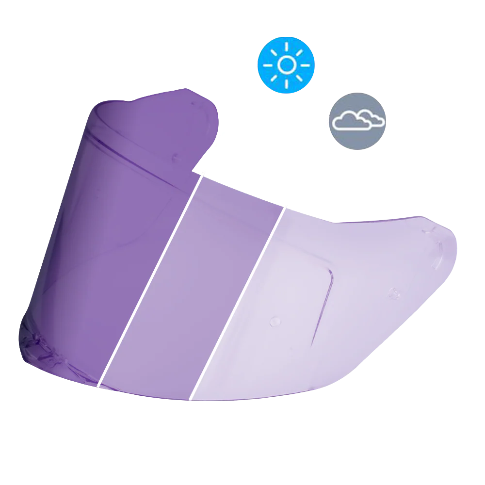 Viper Shield Outer- Photochromic Purple
