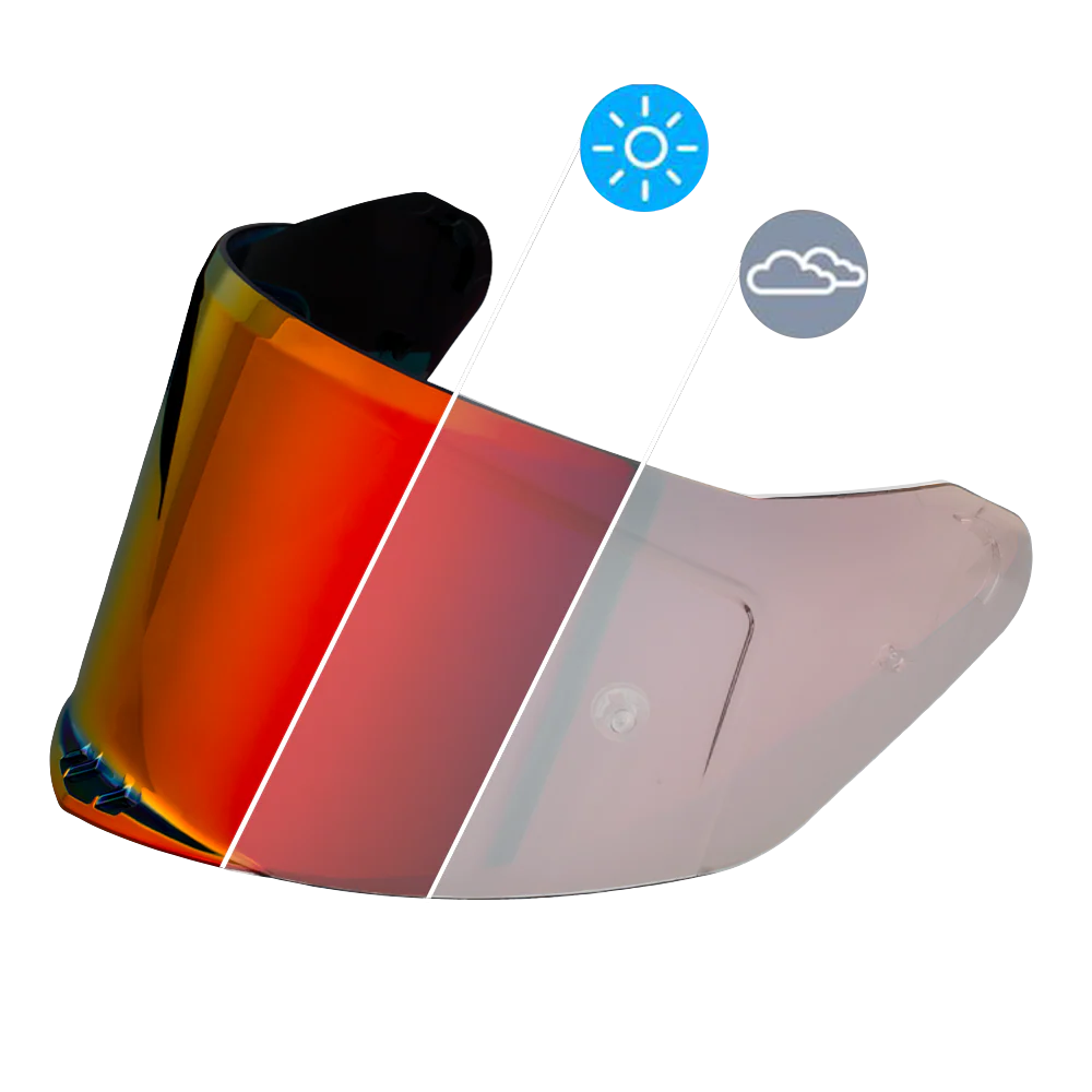 Viper Shield Outer- Photochromic Red