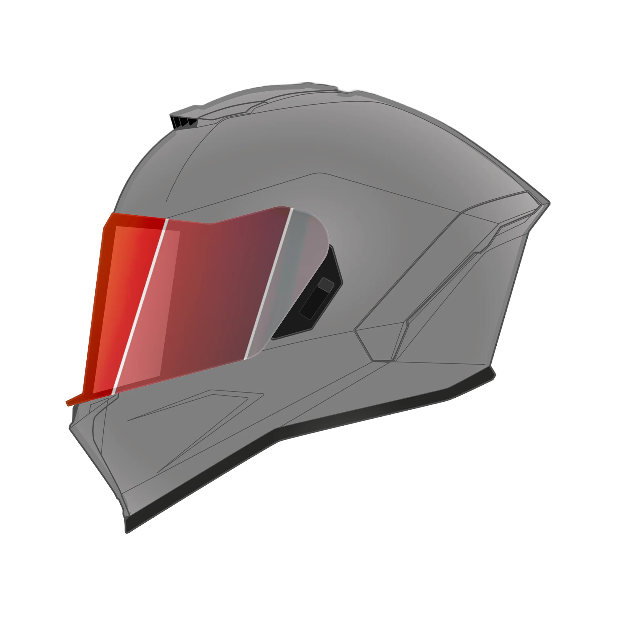 Viper Shield Outer- Photochromic Red - Image 2